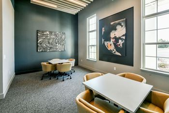 A conference room